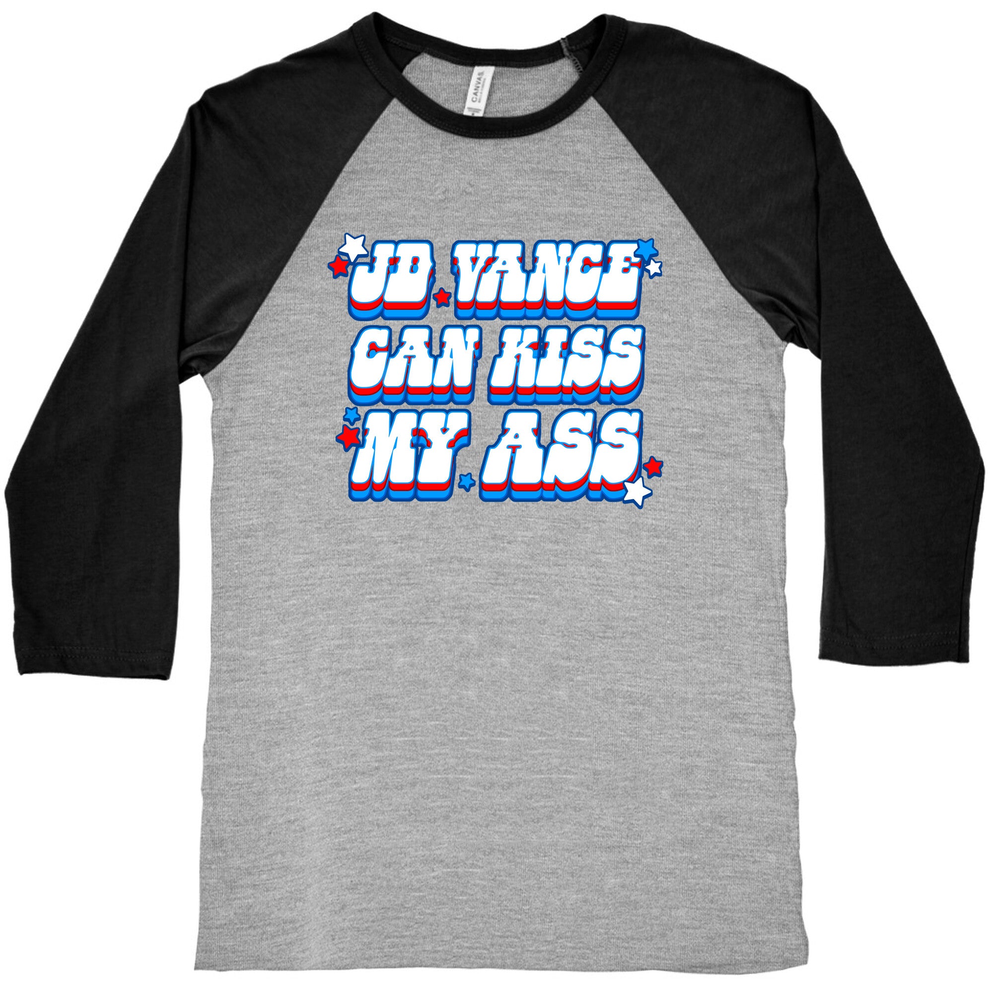 JD Vance Can Kiss My Ass Baseball Tee